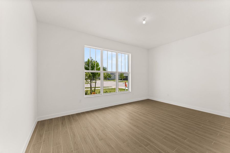 Spacious, unfurnished interior of a new home in Tradition - Kenley, Port St. Lucie (Image 12).