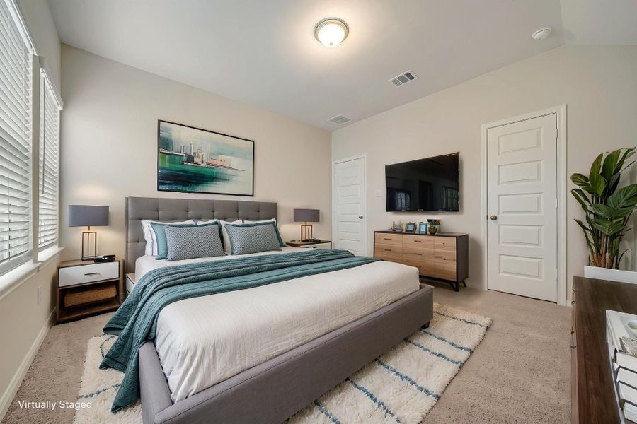 VIRTUALLY STAGED...Bedroom 2