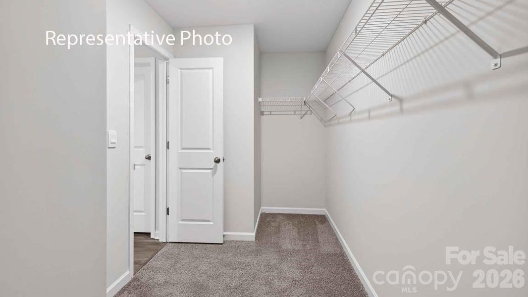 Spacious, unfurnished interior of a new home in Wallace Springs, Statesville (Image 20).