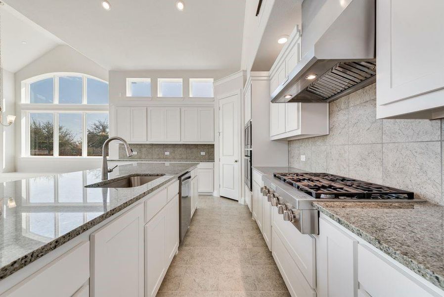 Furnished interior view inside a new home in Cedar Ridge Estates, Grand Prairie (Image 3). Furnished interior view inside a new home in Cedar Ridge Estates, Grand Prairie (Image 3).