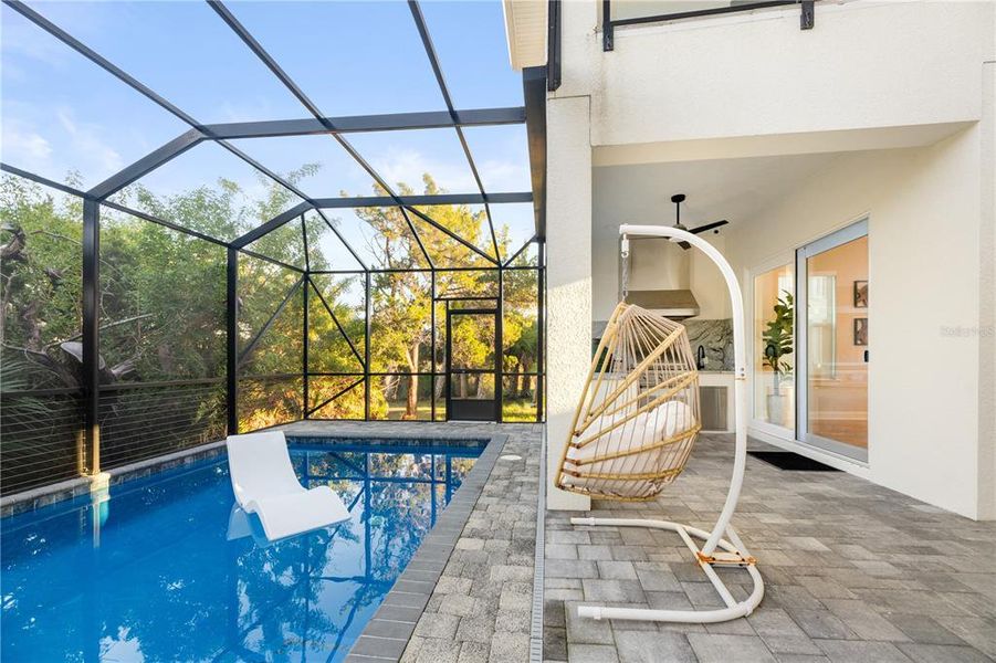 Exterior details and patio area of a home in , Flagler Beach (Image 31).
