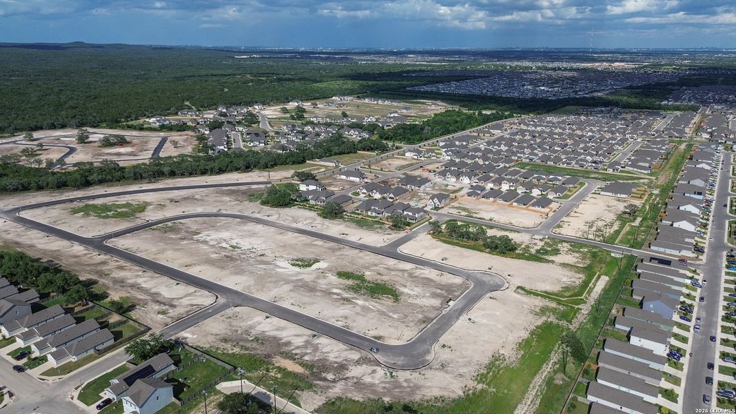 Site preparation for new homesites in Kallison Ranch, San Antonio (Image 29).