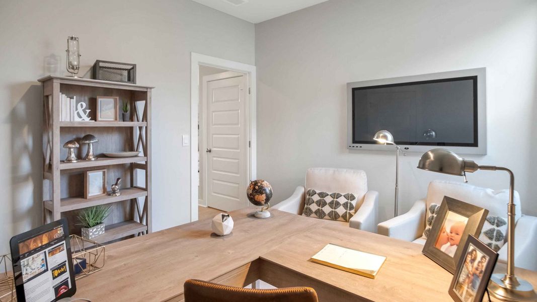 Furnished interior view inside a new home in Nexus South, Gallatin (Image 16).