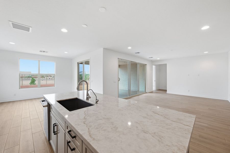 Furnished interior view inside a new home in Artisan at Asante, Surprise (Image 6).