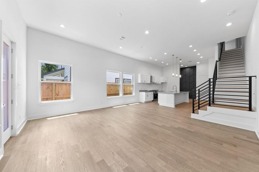 Bright, open, and modern space designed for comfortable living.