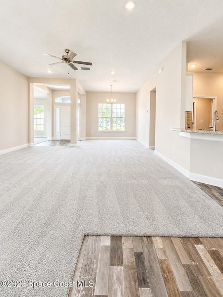 Spacious, unfurnished interior of a new home in Sebastian Highlands, Sebastian (Image 12).