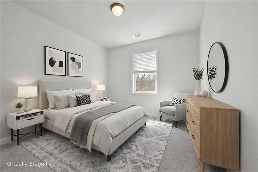 Furnished interior view inside a new home in , Sugar Hill (Image 31).