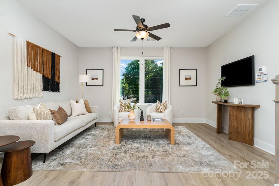 Furnished interior view inside a new home in , Charlotte (Image 5).