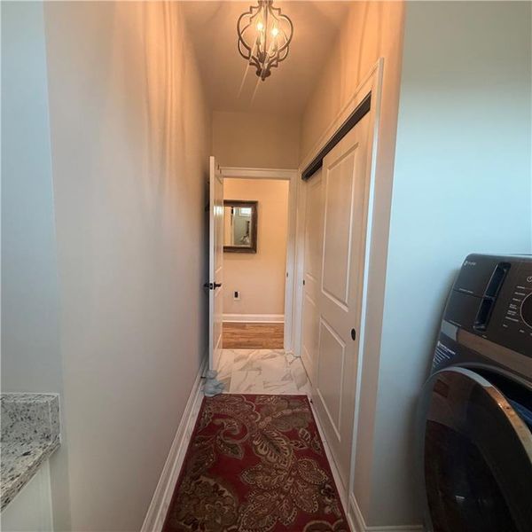 Spacious, unfurnished interior of a new home in The Courtyards at Bailey Farms, Dacula (Image 27). Spacious, unfurnished interior of a new home in The Courtyards at Bailey Farms, Dacula (Image 27).