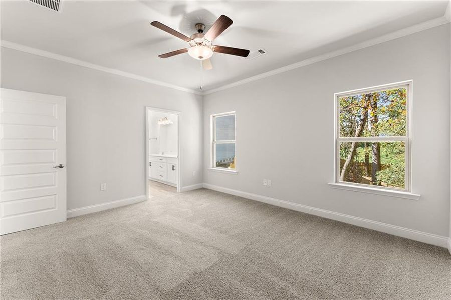 Spacious, unfurnished interior of a new home in Magnolia Villas, Cornelia (Image 21). Spacious, unfurnished interior of a new home in Magnolia Villas, Cornelia (Image 21).