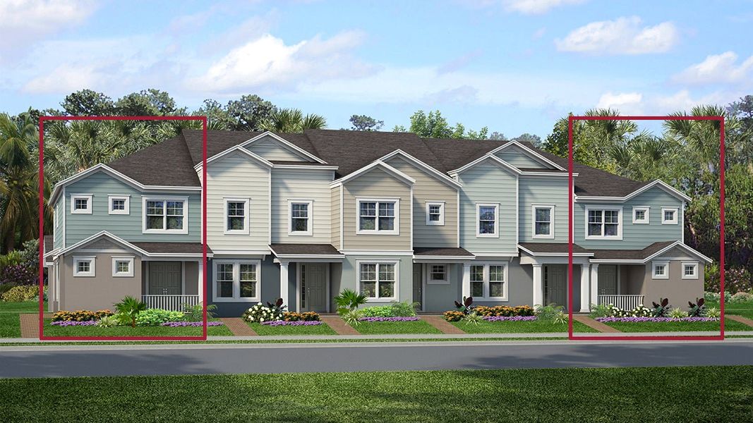 Representative exterior photo of a completed home built from the The Madison by Park Square Residential in Townwalk at Babcock Ranch, Punta Gorda, FL (Image 2). Representative exterior photo of a completed home built from the The Madison by Park Square Residential in Townwalk at Babcock Ranch, Punta Gorda, FL (Image 2).