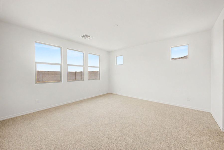 Spacious, unfurnished interior of a new home in White Tank Vistas, Waddell (Image 11). Spacious, unfurnished interior of a new home in White Tank Vistas, Waddell (Image 11).