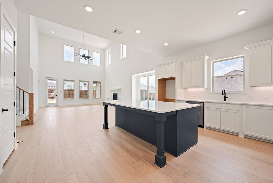 Furnished interior view inside a new home in Tavolo Park, Fort Worth (Image 6).