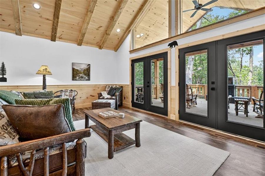 Furnished interior view inside a new home in , Ellijay (Image 9). Furnished interior view inside a new home in , Ellijay (Image 9).