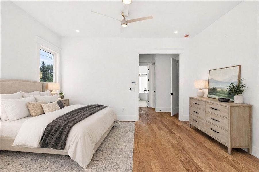 Furnished interior view inside a new home in , Clarkston (Image 15).