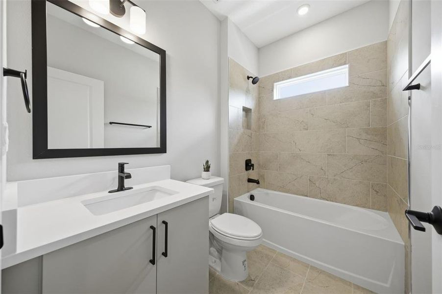 Furnished interior view inside a new home in , Tampa (Image 42).