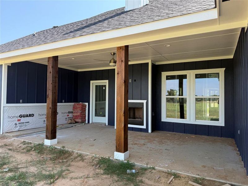 Front exterior of a new home in , Paradise, TX, highlighting curb appeal (Image 1).