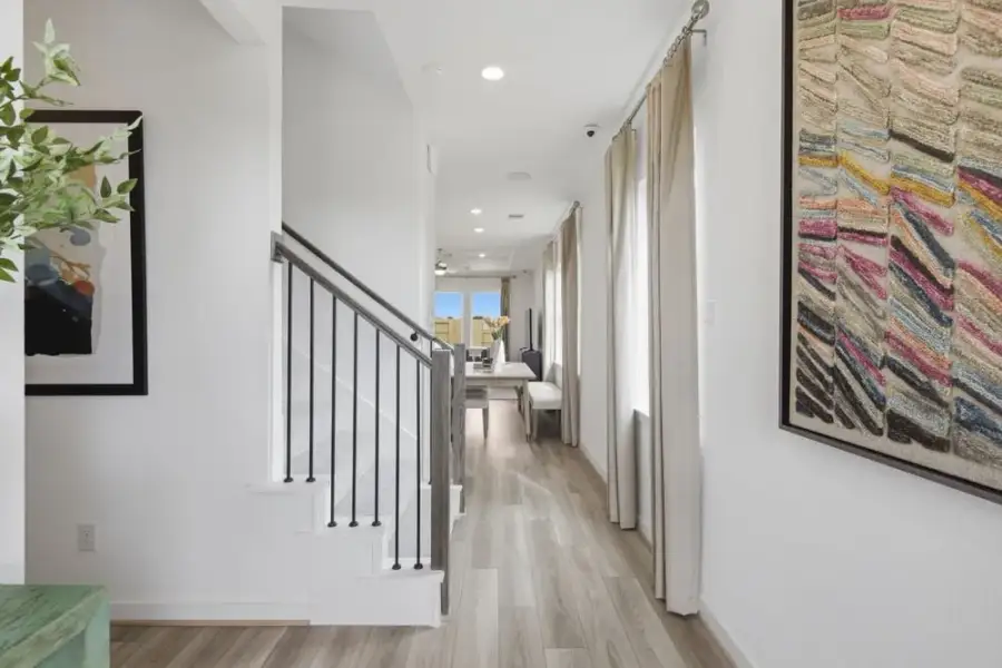 Furnished interior view inside a new home in Trillium, Richmond (Image 7).