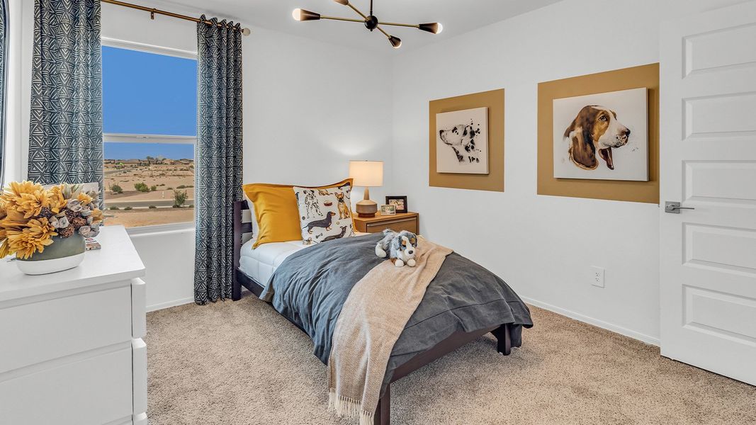 Furnished interior view inside a new home in Coronet at Gladden Farms, Marana (Image 43). Furnished interior view inside a new home in Coronet at Gladden Farms, Marana (Image 43).