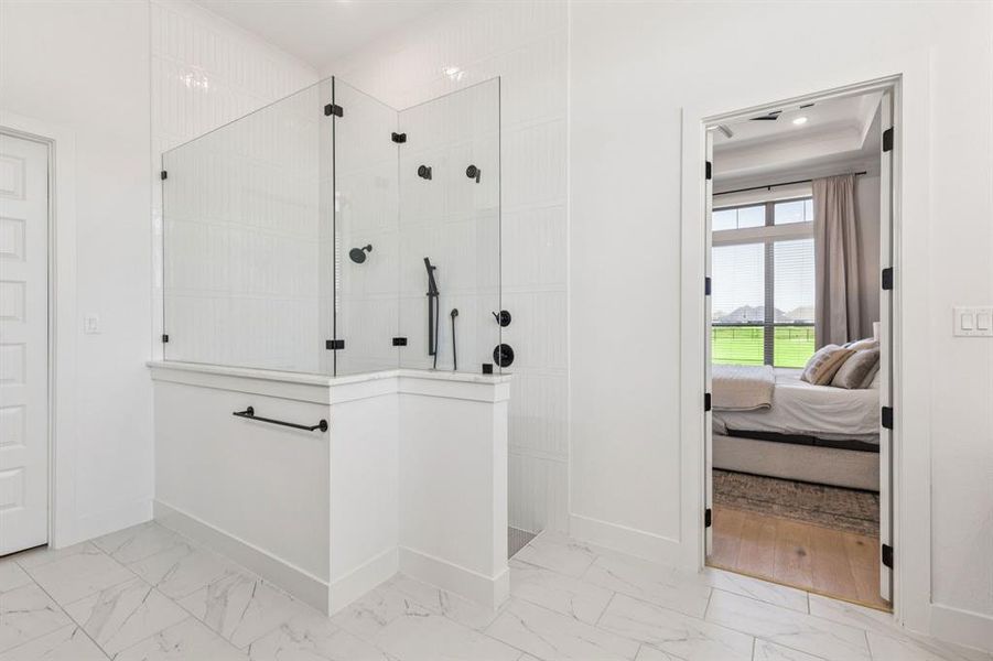 Furnished interior view inside a new home in The Resort on Eagle Mt. Lake, Fort Worth (Image 13). Furnished interior view inside a new home in The Resort on Eagle Mt. Lake, Fort Worth (Image 13).