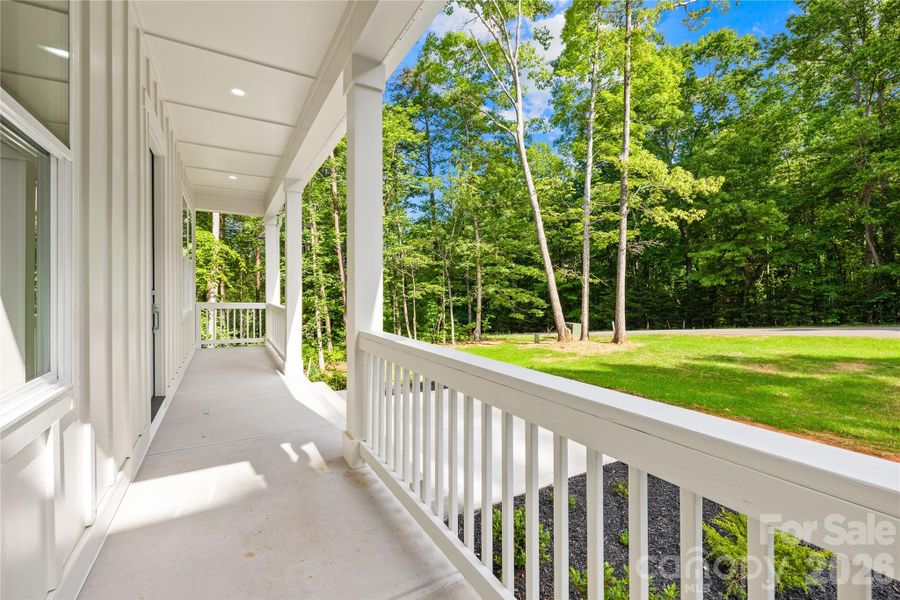 Exterior details and patio area of a home in , Statesville (Image 22).