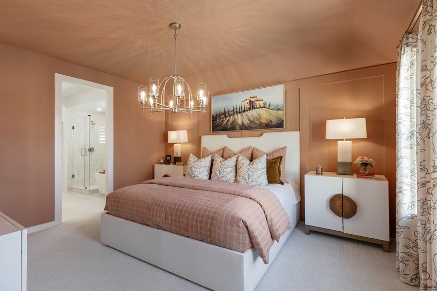 Representative Primary Bedroom - some options shown