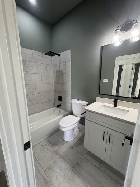 Furnished interior view inside a new home in Stillwater Lake Estates, Godley (Image 8).
