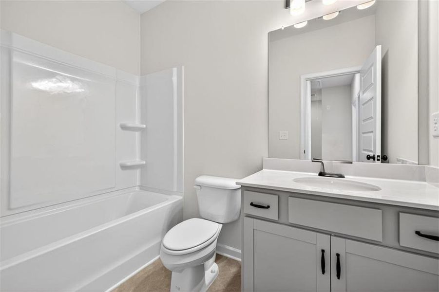 Furnished interior view inside a new home in Franklin Manor, Lawrenceville (Image 5).