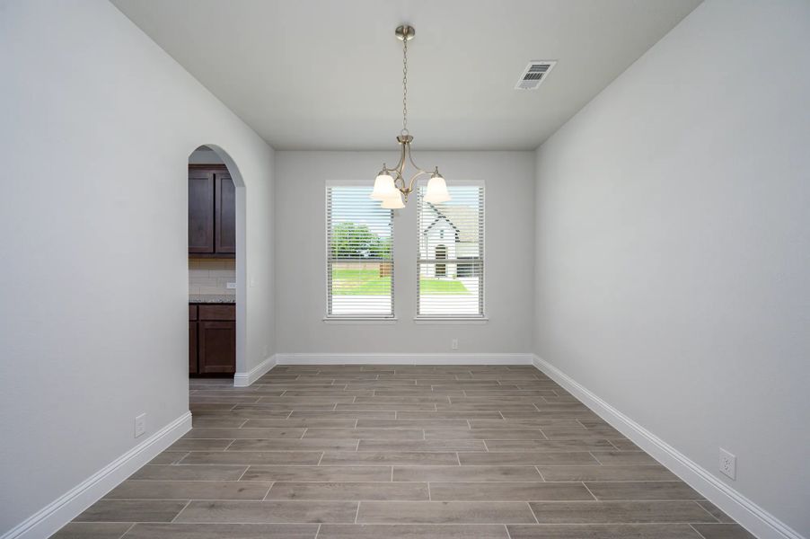 Representative unfurnished interior of a home built from the Ashbury by Stonehollow Homes in Meadow Vista, Anna (Image 11). Representative unfurnished interior of a home built from the Ashbury by Stonehollow Homes in Meadow Vista, Anna (Image 11).