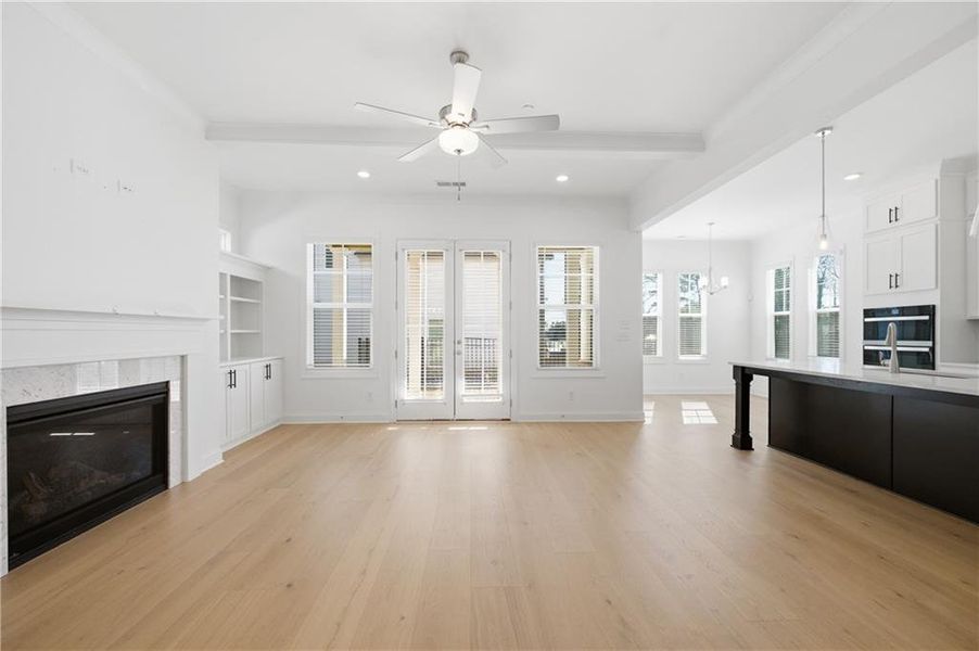 Spacious, unfurnished interior of a new home in Promenade Ridge, Marietta (Image 28).