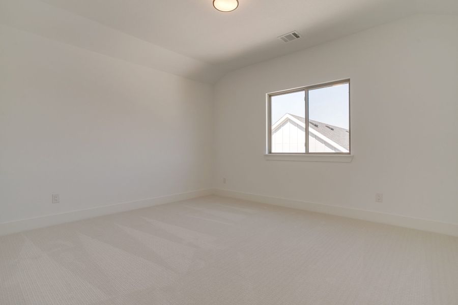 Representative unfurnished interior of a home built from the Longview by Graham Hart Home Builder in Bear Ridge, Burleson (Image 15).