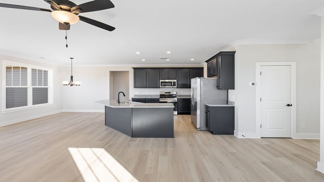Furnished interior view inside a new home in Shadowood, Seneca (Image 9).