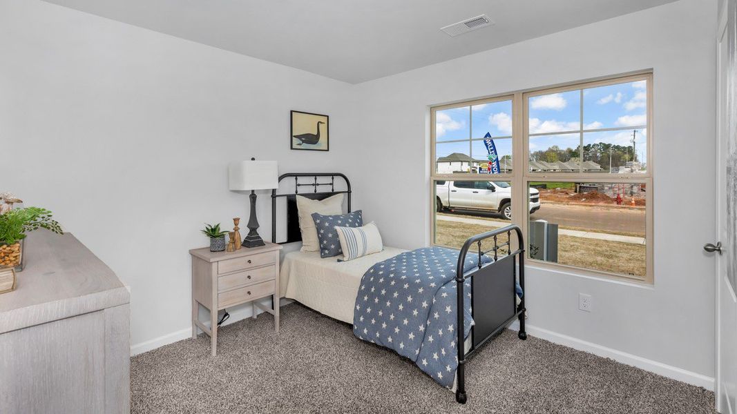 Representative furnished interior of a home built from the Kerry by D.R. Horton in Bailey Park, Fayetteville (Image 23).