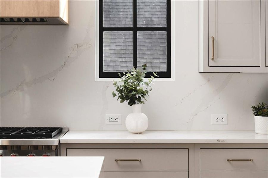 Close-up of interior finishes inside a home in , Atlanta (Image 45).