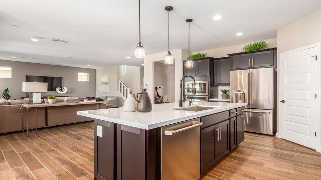 Furnished interior view inside a new home in Stonehaven, Glendale (Image 13).