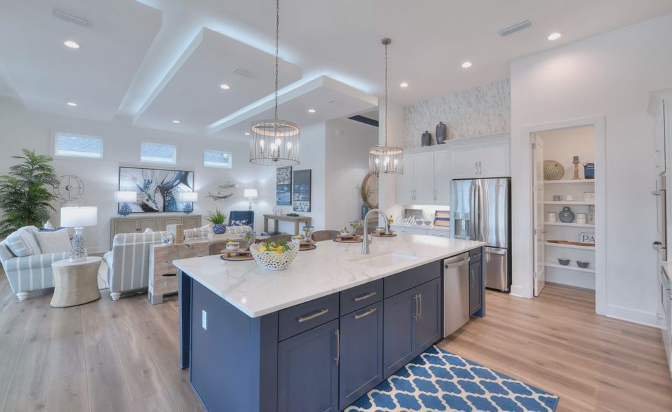 Furnished interior view inside a new home in Mosaic, Daytona Beach (Image 11).