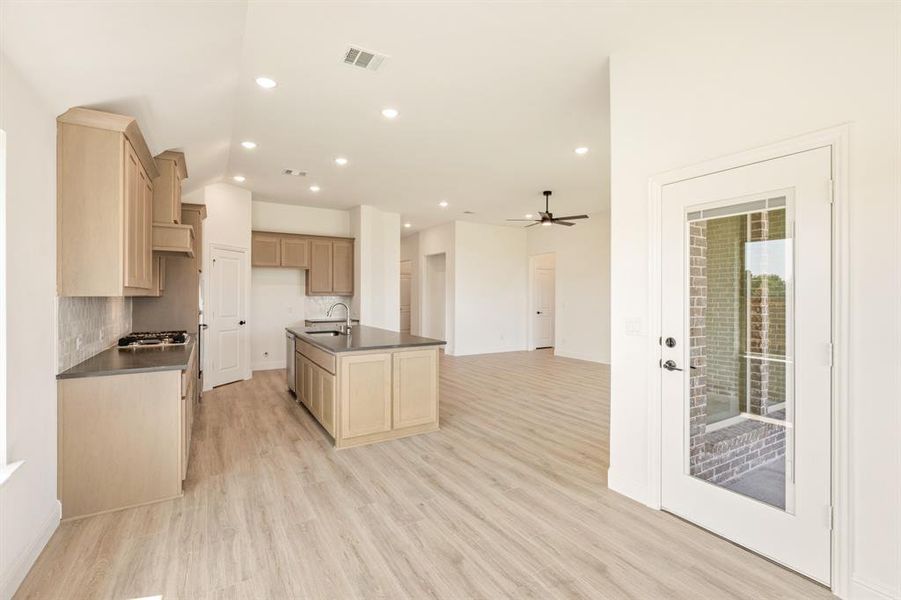 Furnished interior view inside a new home in Waverly Estates, Josephine (Image 10).