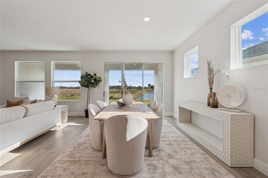 Furnished interior view inside a new home in Coasterra, Palmetto (Image 6).