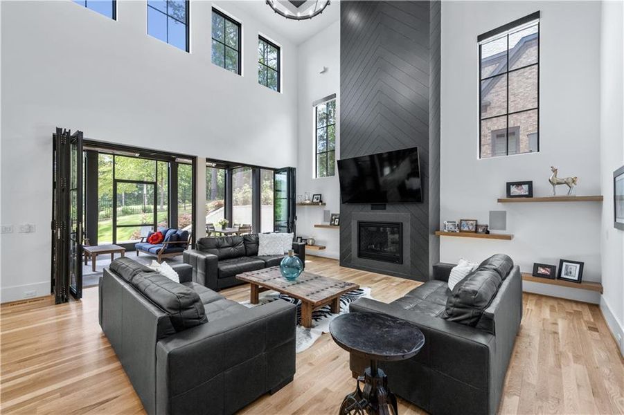 Furnished interior view inside a new home in , Acworth (Image 54).