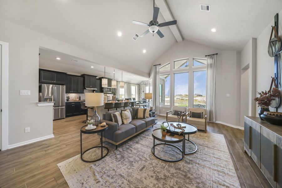 Furnished interior view inside a new home in Jordan Ranch, Fulshear (Image 6).