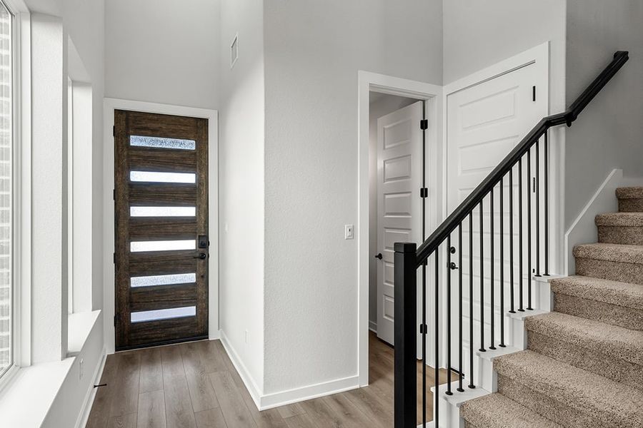 Spacious, unfurnished interior of a new home in Terrace Collection at Lariat, Liberty Hill (Image 17). Spacious, unfurnished interior of a new home in Terrace Collection at Lariat, Liberty Hill (Image 17).