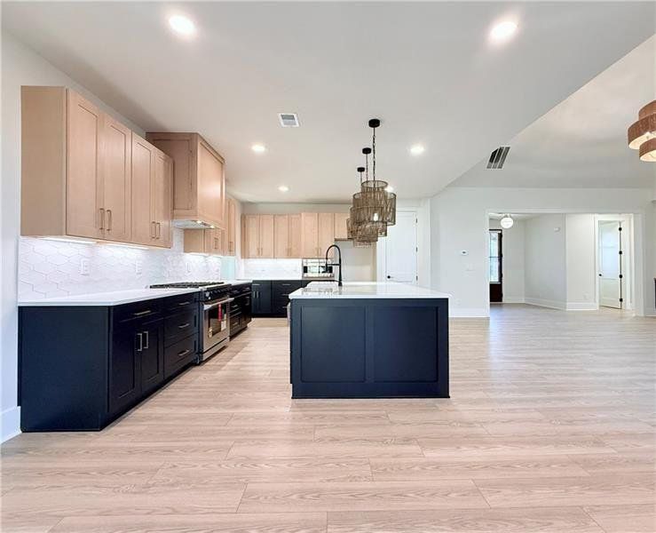 Furnished interior view inside a new home in , Rydal (Image 10). Furnished interior view inside a new home in , Rydal (Image 10).