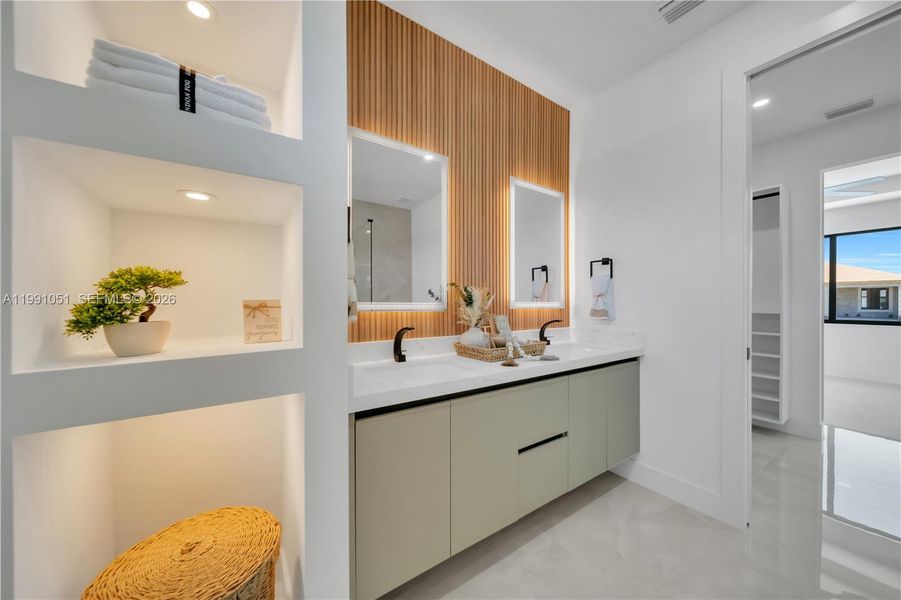 Furnished interior view inside a new home in , Lehigh Acres (Image 17).