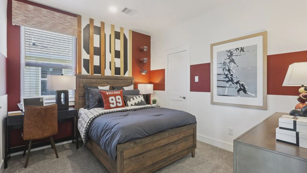 Furnished interior view inside a new home in Balmoral, Atascocita (Image 17).