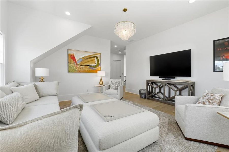Furnished interior view inside a new home in Echo at Crabapple, Milton (Image 55).