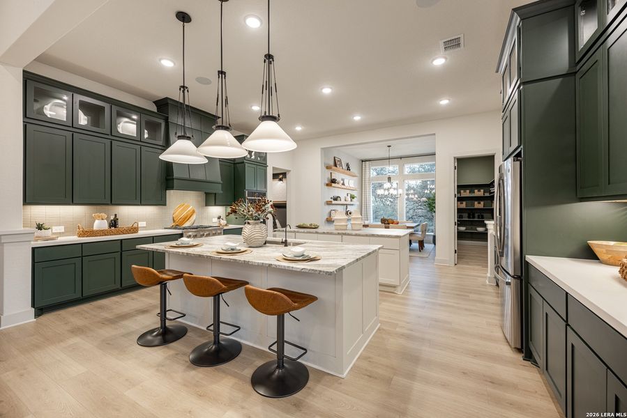Furnished interior view inside a new home in , San Antonio (Image 10).