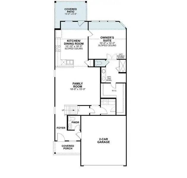 2D floor plan layout of this home in Moran Ranch, Willis, TX (Image 5). 2D floor plan layout of this home in Moran Ranch, Willis, TX (Image 5).