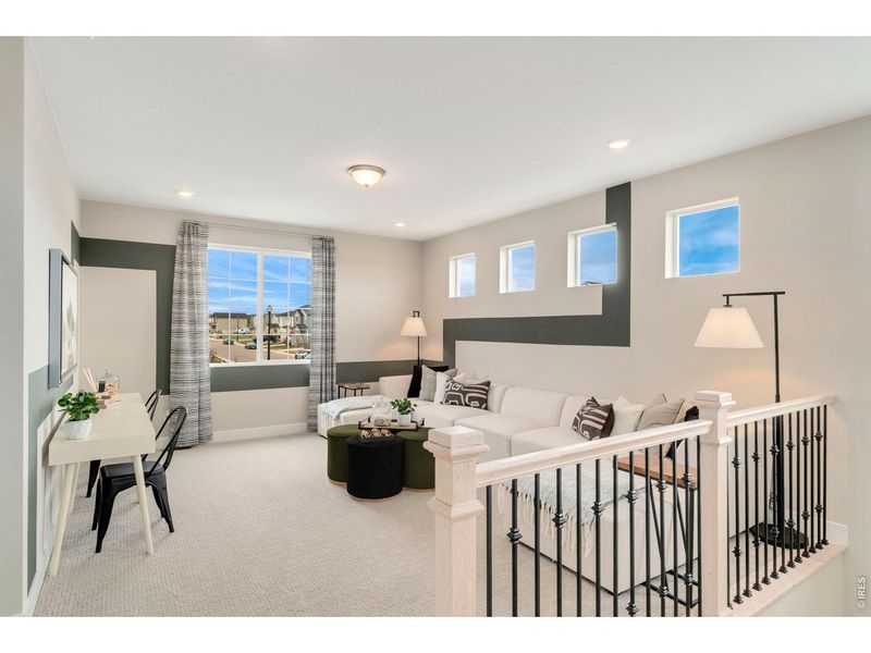 Furnished interior view inside a new home in Hidden Creek, Frederick (Image 28).