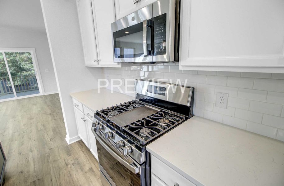 Furnished interior view inside a new home in , Johns Island (Image 10).