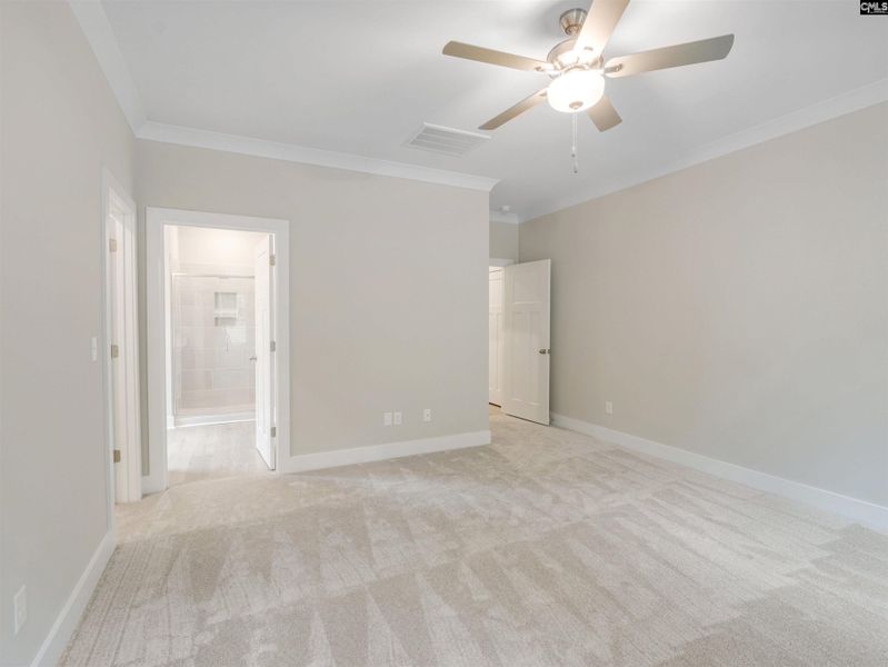 Spacious, unfurnished interior of a new home in Collins Cove, Chapin (Image 27). Spacious, unfurnished interior of a new home in Collins Cove, Chapin (Image 27).